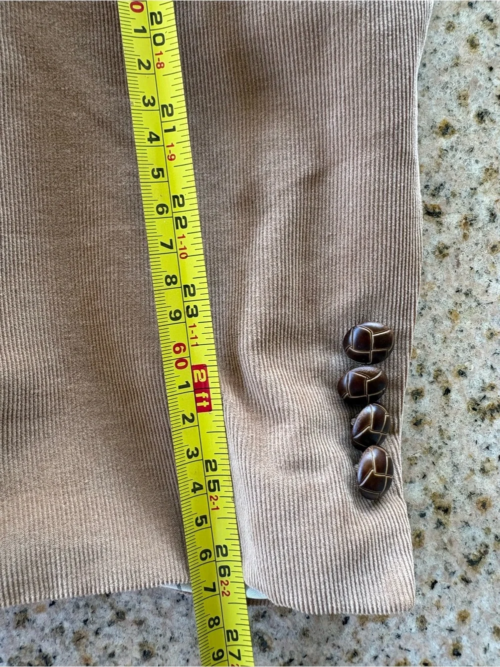 VTG Ralph Lauren green tag Men's Tan Corduroy Blazer